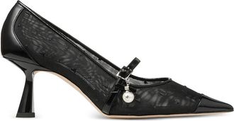 Jimmy Choo London Pumps Aren in rete 65mm - Nero