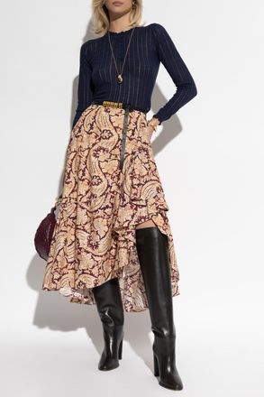 Ulla Johnson Top Delia, Womens, Navy Blue