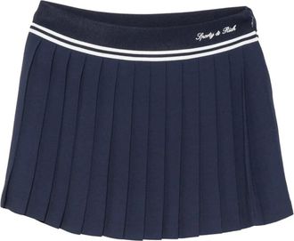Sporty & Rich Korte Rok - Dames - Korte rokken - Blauw - S - Rokken