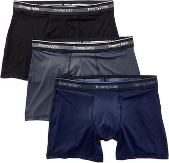 Tommy John 3Pk Comfort Micro 4 Boxer Brief