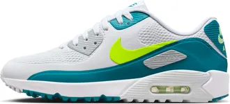 Nike Mens Air Max 90 G Golf Shoes in White | HV9305-104