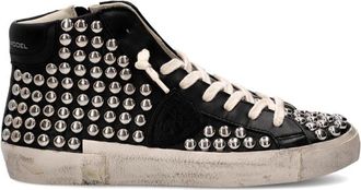 Philippe Model Sneakers Prsx Tennis - Dames - Sneakers - Zwart - 38 EU - Katoen - Schoenen