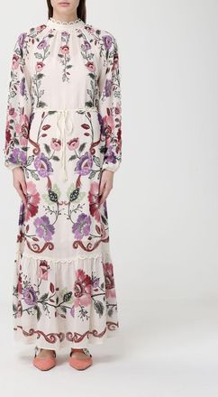 Farm Rio Abito Rococo Flowers lungo Farm Rio in viscosa con stampa floreale