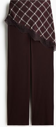 H&M Hose mit Jupe - Brown