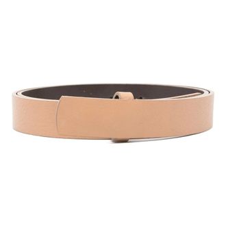 Ni&ugrave; Belts, unisex, Beige, Size: S Adjustable-fit Belt