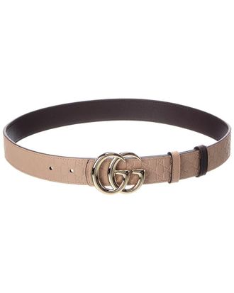 Gucci Gg Reversible Leather Belt