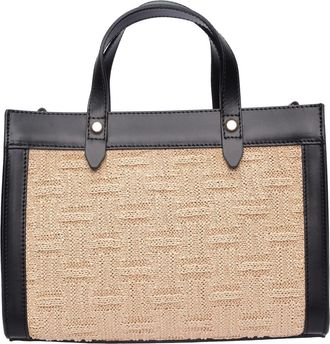 Luisa Vannini Zwart Rundleer Tas