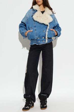 Isabel Marant Valineo Denim Jacket, Womens, Blue