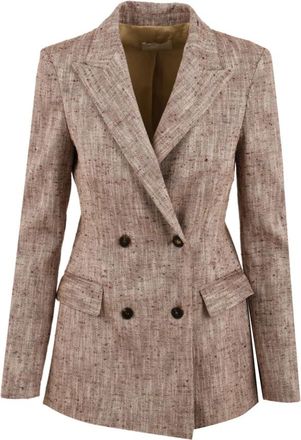 Drumohr Blazers - Dames - Blazers - Beige - XS - Jassen