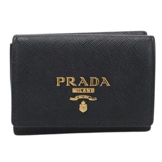 Prada Pre-owned Vintage Tri-fold Wallet - - Pre-owned - Donna - Nero - ONE SIZE