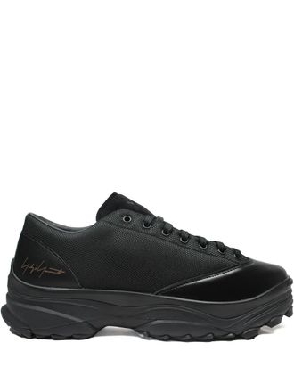 Yohji Yamamoto Y-3 GSG9 lace-up platform sneakers - Nero