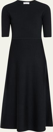 Gabriela Hearst Seymore Cashmere Blend Midi Dress