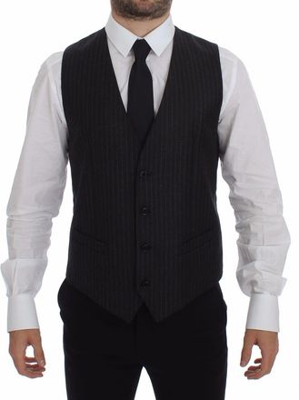 Dolce & Gabbana Gestreept Vest Formele Stijl