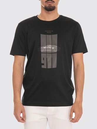 HUGO BOSS T-shirt Porsche x in cotone con grafica