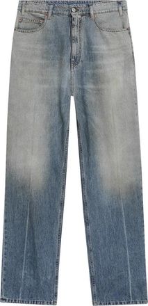 Maison Margiela Pants 5 Pockets - Heren - Regular Fit Jeans - Blauw - W34 - Katoen - Jeans