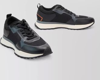 HUGO BOSS polyester low-top sneakers