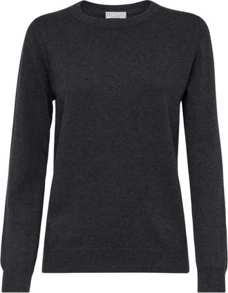 Brunello Cucinelli Donna, Maglie, Grigio, XL, new