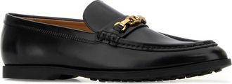 Tod's Womens Leggero Loafer Black Leather