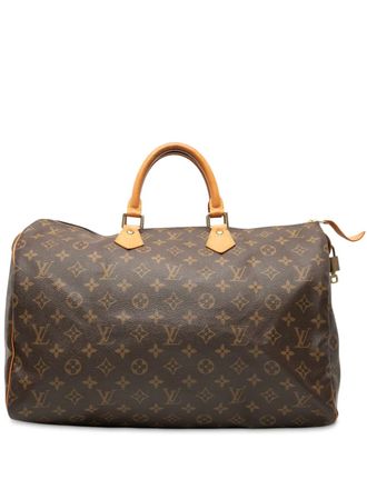 Louis Vuitton 1999 Monogram Speedy 40 boston bag - Bruin