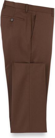 Paul Fredrick Wool Gabardine Flat Front Pants