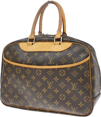 Louis Vuitton Trouville Monogram Canvas Brown Canvas Handbag (Pre-Owned)