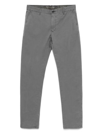 Incotex gabardine trousers - men - Cotton/Cotton/Elastane - 29 - Grey