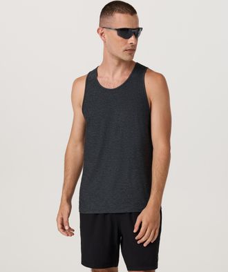 Vuori Clothing Strato Tech Tank Top | Charcoal Heather | Medium