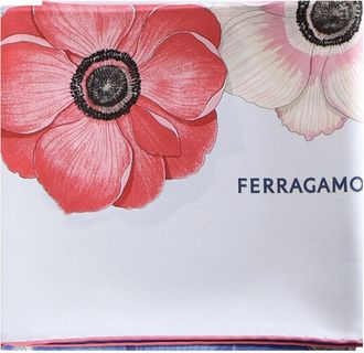 Ferragamo Accessoires, Dames, Veelkleurig, ONE Size, Silky Scarf