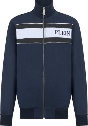 Philipp Plein Chaqueta Deportiva Logo - Sweatshirts & Hoodies - Hombre - Azul - 2XL