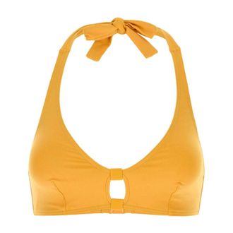 Eres Bikinis, female, Yellow, Size: L Float Full-cup Triangle Bikini Top
