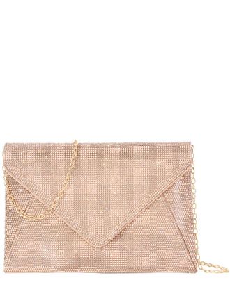 Tiffany & Fred Crystal-Embellished Envelope Clutch