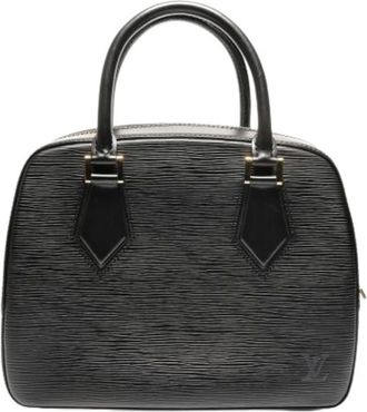 Louis Vuitton Pre-owned Handbags, female, Black, Size: ONE SIZE Pre-owned Vintage Epi Handbag