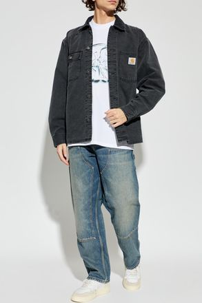 Carhartt Work in Progress T-shirt With Print, Mens, White