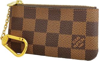 Louis Vuitton Ebene Coin Purse/Coin Case (Pre-Owned)