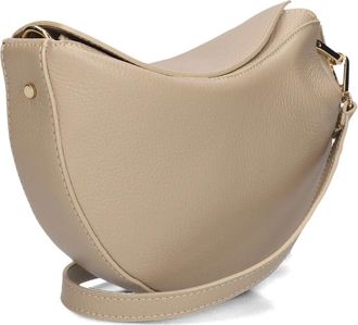 Notre-V Cookie Schoudertas voor Stijlvolle Dagen - Dames - Schoudertassen - Beige - ONE Size - Wol - Tassen