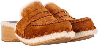 Chlo&eacute; Womens Leather Joy Slipper (Authentic Pre-Loved)