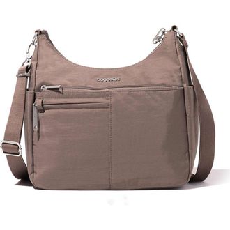 Baggallini Securtex Anti-Theft Free Time Crossbody Bag in Portobello at Nordstrom