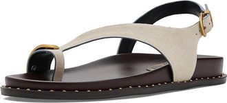 Kenneth Cole Dixon Womens Sandals Oyster Grey Suede : 7.5 M, Leather