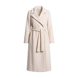 PESERICO Geknookte Jas - Dames - Mantels - Beige - Maat: L