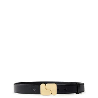 SOEUR Soeur - Ninon Riem - Dames - Accessoires - Zwart - Maat: 90 CM Leer