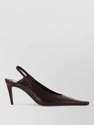Saint Laurent leather anne-marie pumps