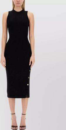 Moschino buttoned midi dress