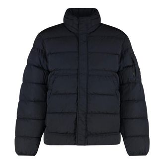 C.P. Company Lens Detail Down Jacket - male - C.P. Company - Down Jackets - Blue - XL - Jackets