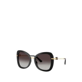 Dolce & Gabbana Sunglasses, female, Black, Size: 53 MM Butterfly Sunglasses