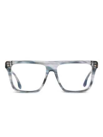 Victoria Beckham square-frame glasses - Grey