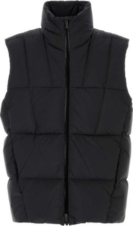 Moncler Black nylon down jacket