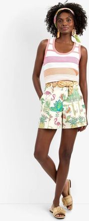 Trina Turk Paolini Tank in Whitewash at Nordstrom, Size Xx-Large
