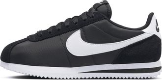 Nike Womens Cortez Textile Shoes in Black | DZ2795-001
