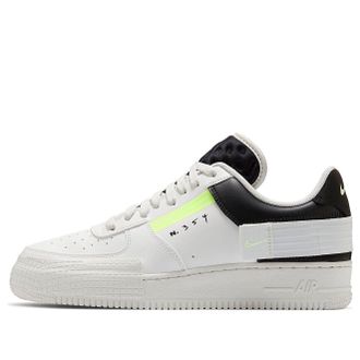 Nike Air Force 1 Type White Barely Volt CK6923-100