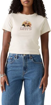 Levi's Embellished Essential Logo Graphic T-Shirt in Levis Archival Egret at Nordstrom, Size X-Small